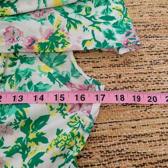 Vintage Combinations 100% Cotton Floral Dress - Picture 5 of 10